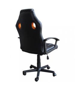 Cosma Poltrona Gaming Uncharted Rossa e Nera in Poliuretano 61x65 cm