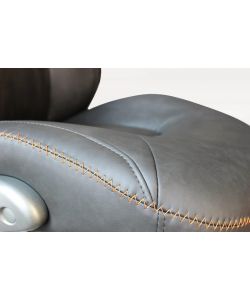 Cosma Poltrona da Gaming Halo Grigia con Braccioli 68x67x117-123 cm