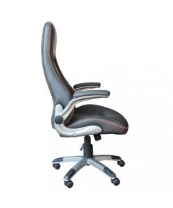 Cosma Poltrona da Gaming Halo Grigia con Braccioli 68x67x117-123 cm