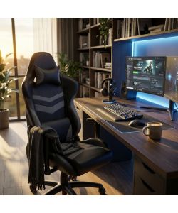 Poltrona Fortnite da Gaming Grigia con Braccioli 68,5x69,5x121-128,5 cm