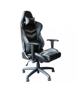 Poltrona Fortnite da Gaming Grigia con Braccioli 68,5x69,5x121-128,5 cm