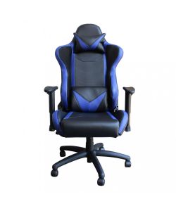 Cosma Poltrona da Gaming Fallout Blu e Nera con Braccioli 69,5x71,5 cm