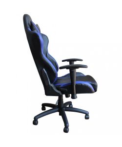 Cosma Poltrona da Gaming Fallout Blu e Nera con Braccioli 69,5x71,5 cm