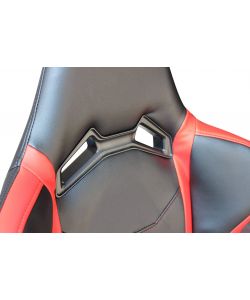 Cosma Poltrona Gaming Fallout Rosso e Nero 69.5x71.5x121-129 cm