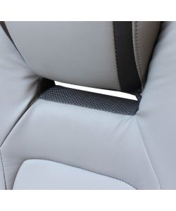Cosma Poltrona da Gaming GTA Grigio Chiaro con Braccioli 67,5x66 cm