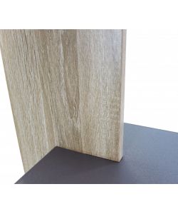 Cosma Libreria Moderna 5 Ripiani Antracite 90x23.5x180 cm