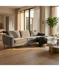 COSMA GRIGIO 280 CM MODERNO IN METALLO