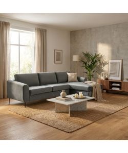 COSMA GRIGIO 280 CM MODERNO IN METALLO