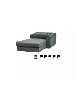 COSMA GRIGIO 280 CM MODERNO IN METALLO