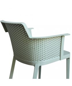 Cosma Poltrona Cathy Verde Menta Impilabile in Polipropilene 60x58 cm