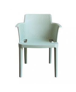 Cosma Poltrona Cathy Verde Menta Impilabile in Polipropilene 60x58 cm