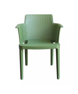 Cosma Poltrona Cathy Verde in Polipropilene 60x58x76,5 cm Impilabile