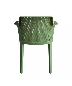 Cosma Poltrona Cathy Verde in Polipropilene 60x58x76,5 cm Impilabile