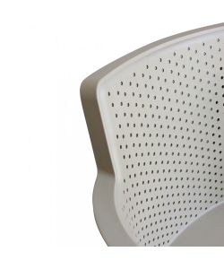 Cosma Poltrona Cathy Tortora Impilabile in Polipropilene 60x58x76.5 cm