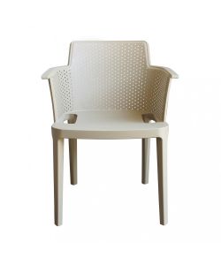 Cosma Poltrona Cathy Tortora Impilabile in Polipropilene 60x58x76.5 cm
