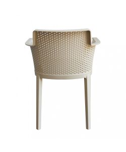 Cosma Poltrona Cathy Tortora Impilabile in Polipropilene 60x58x76.5 cm