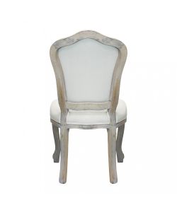 Cosma Sedia Charlene Beige in Tessuto Legno 52x50x100 cm Senza Braccioli