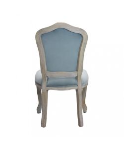Cosma Sedia Charlene Velluto Grigio Senza Braccioli 52x50x100 h
