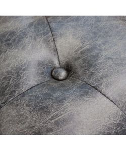 Cosma Panca Margi Ecopelle Vintage Grigio 125x45x48 cm Taupe