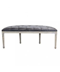 Cosma Panca Margi Ecopelle Vintage Grigio 125x45x48 cm Taupe
