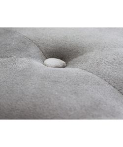 Cosma Panchina Margi in Velluto Marrone 125x45x48 cm per Interni