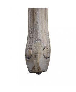 Cosma Panca Madelyn in Velluto Grigio 113x48x45/60 cm in Legno