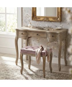 Cosma Sgabello Marly Velluto Rosa 50x36x47 cm Legno Quadrato