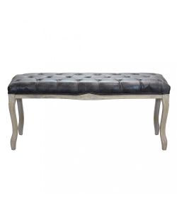 Cosma Panca Misty in Ecopelle Vintage Grigio 110x36x47 cm