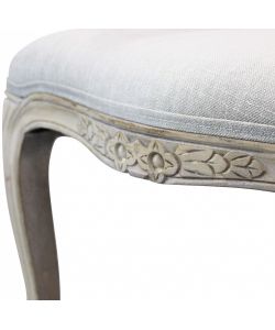 Cosma Poltrona Romy Grigia in Tessuto con Braccioli 57x57x90 cm