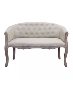 Cosma Divano Coleman Beige in Tessuto e Legno cm 107x61x70 h