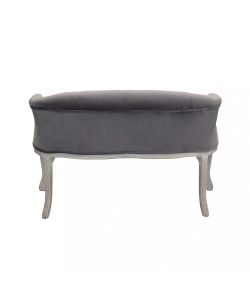 Cosma Divano 2 Posti Moderno Velluto Taupe 107x61x70 cm Soggiorno