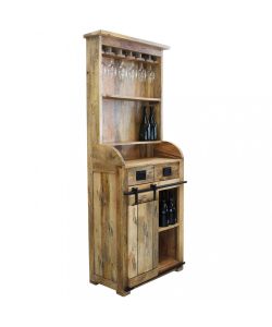 Cosma MOBILE YORICK IN LEGNO DI MANGO MARRONE 90 X 40 X H190 CM