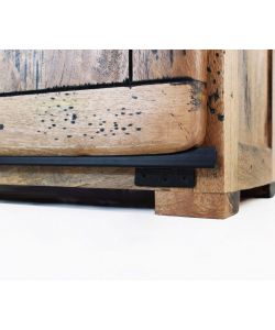 Cosma Porta TV Vaughan in Legno Marrone con Anta Scorrevole 80x45x60