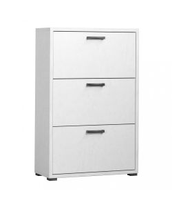 Cosma Scarpiera 3 Ante a Ribalta Bianco Cemento 75,3x33x115,7 cm