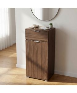 Cosma Mobiletto 1 Anta e 1 Cassetto Marrone 45x38x103 cm