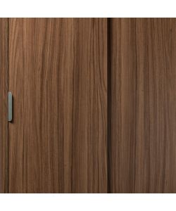 Cosma Mobiletto 2 Ante Scorrevoli Marrone cm 75x38x85 h - Contemporaneo