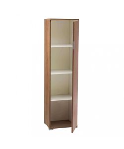 Cosma Portascope Tinta Noce 40x33x151 cm Design Moderno Marrone