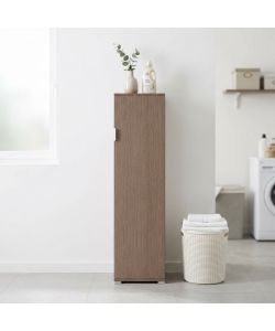 Cosma Portascope Rovere Grigio 40x33x151 cm Mobile Su Pavimento