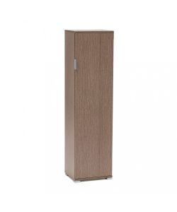 Cosma Portascope Rovere Grigio 40x33x151 cm Mobile Su Pavimento
