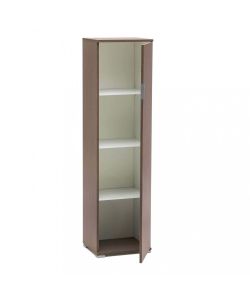 Cosma Portascope Rovere Grigio 40x33x151 cm Mobile Su Pavimento