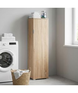 Cosma Portascope Naturale Marrone Chiaro 40x33x151 cm in Truciolato