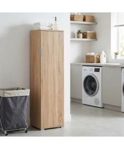 Cosma Portascope Naturale Marrone Chiaro 40x33x151 cm in Truciolato