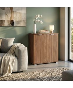 Cosma Mobiletto 2 ante marrone cm 75x38x85 h truciolare bilaminato