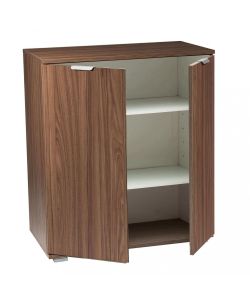 Cosma Mobiletto 2 ante marrone cm 75x38x85 h truciolare bilaminato