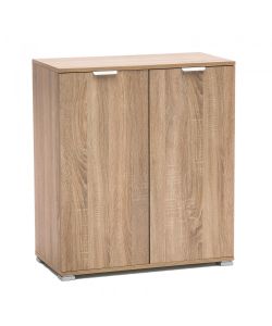 Cosma Mobiletto 2 Ante Marrone Chiaro 75x38x85 cm in Truciolare Bilaminato