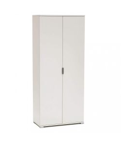 Cosma Armadio 2 Ante 180 Bianco in Truciolato 75x38x174 cm