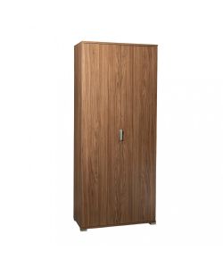 Cosma Armadio 2 Ante Marrone 75x38x174 cm in Truciolare Bilaminato