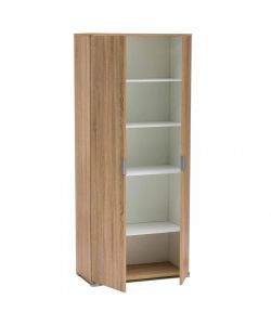 Cosma Armadio 2 Ante 180 cm Marrone Chiaro in Truciolare Bilaminato