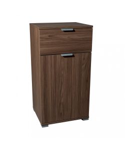Cosma Mobiletto 1 Anta e 1 Cassetto Marrone 45x38x85 cm