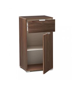 Cosma Mobiletto 1 Anta e 1 Cassetto Marrone 45x38x85 cm
